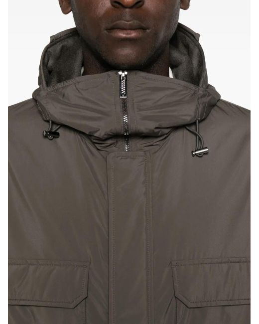 Emporio Armani Gray Blouson Jacket for men