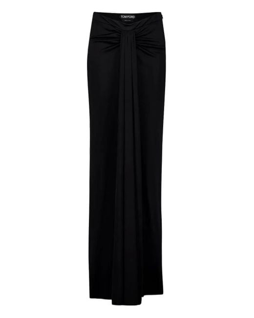 Gonna Drappeggiata di Tom Ford in Black