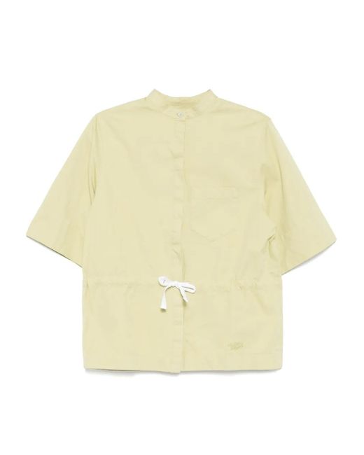 Maison Kitsuné コットン シャツ Yellow