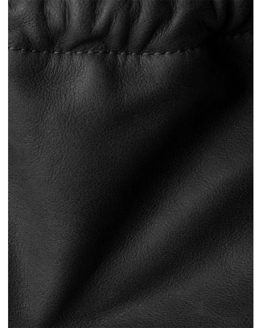 Prada Black Nappa Leather Pouch
