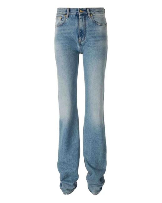 DARKPARK Blue Sarah Drawstrings-Detail Jeans