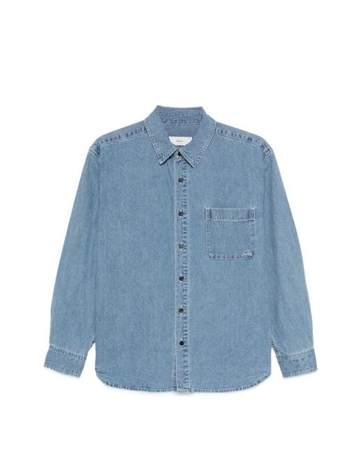 DUNST Blue Pocket Button-Up Shirt