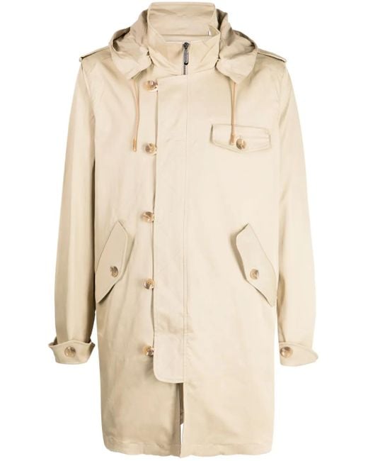 Private Stock Natural The Lionheart Hooded Jacket for men