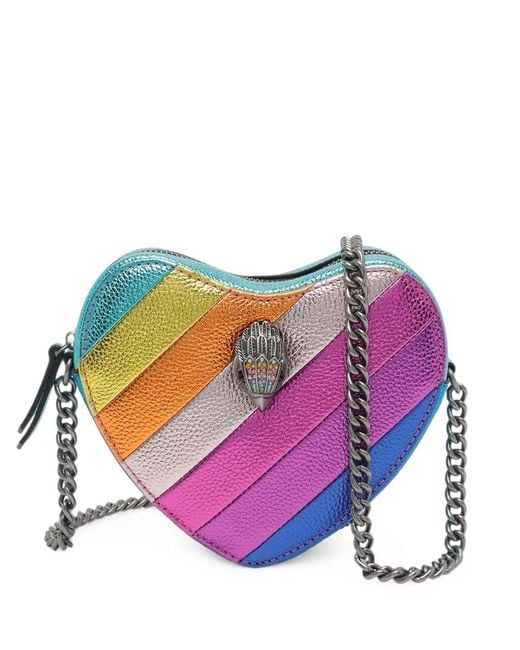 Kurt Geiger Pink Kensington Heart Bag