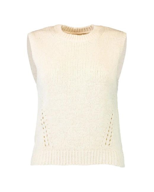 Ulla Johnson Natural Priscilla Knitted Top