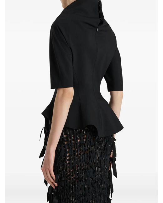Khaite Black Pippa Top
