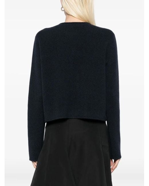 N.Peal Cashmere ジャカード ジャケット Black