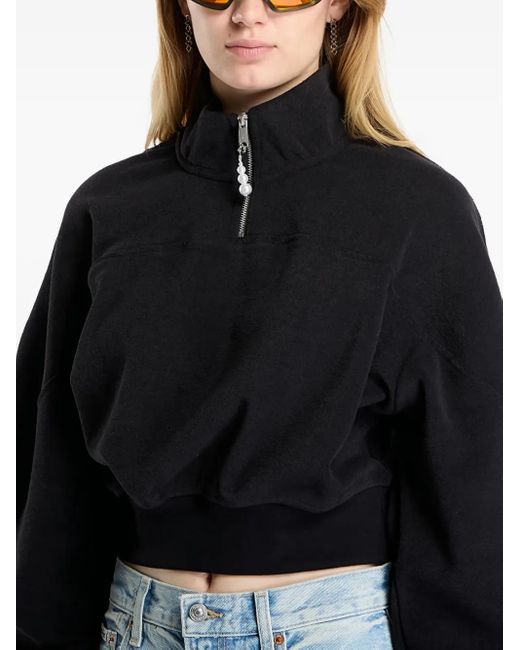 Nike Black Quarter-Zip Flight Fleece Top