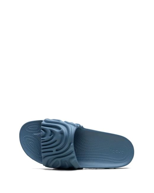 CROCSTM Blue X Salehe Bembury Pollex "Tashmoo" Slides