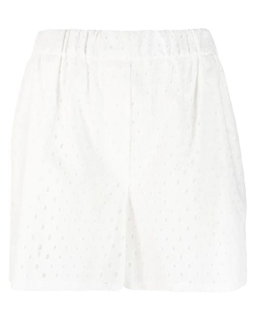 KENZO White Regular Fit Shorts