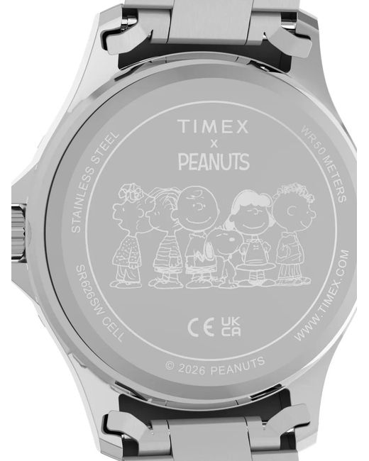 Timex X Peanuts Soccer Armbanduhr 41Mm in Blue für Herren