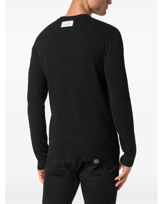 Pull Hexagon Philipp Plein pour homme en coloris Black