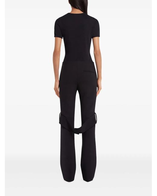 Courreges メドゥーサ Tシャツ Black