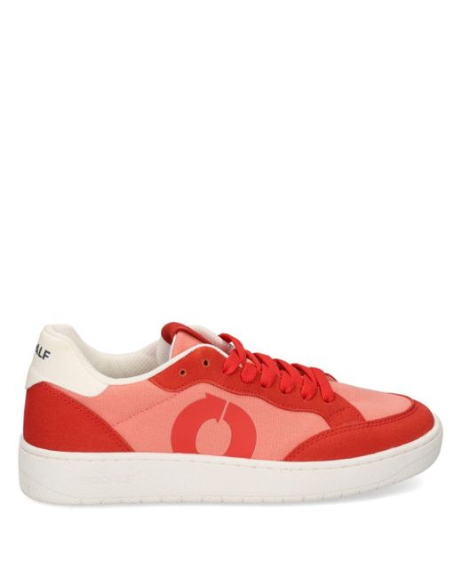 Sneakers Deia con inserti di Ecoalf in Red