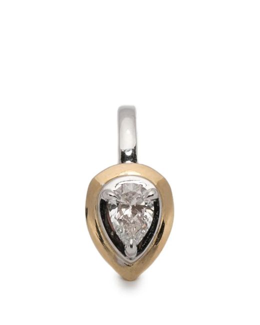 Rainbow K Metallic Diamond Earrings