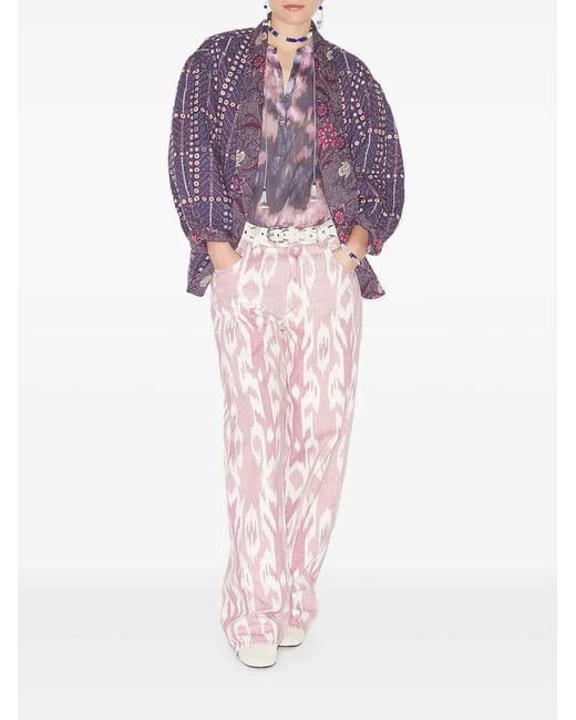 Isabel Marant Purple Chancel Jacket