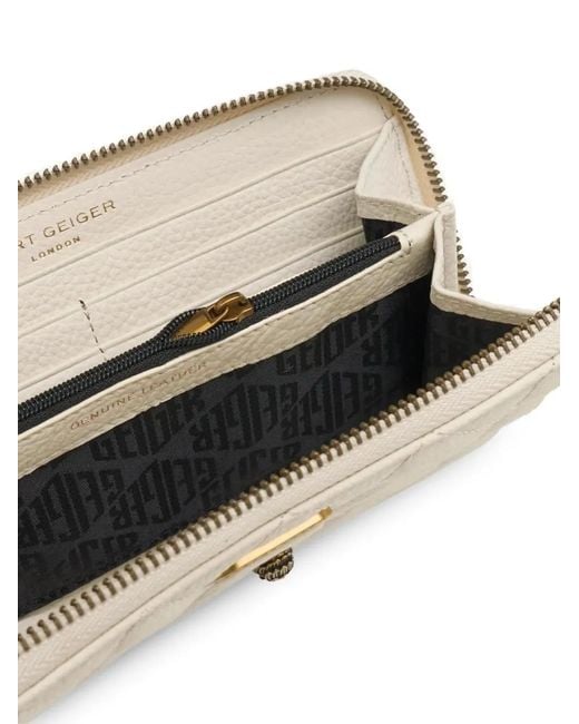 Kurt Geiger Natural Pimlico Leather Wallet