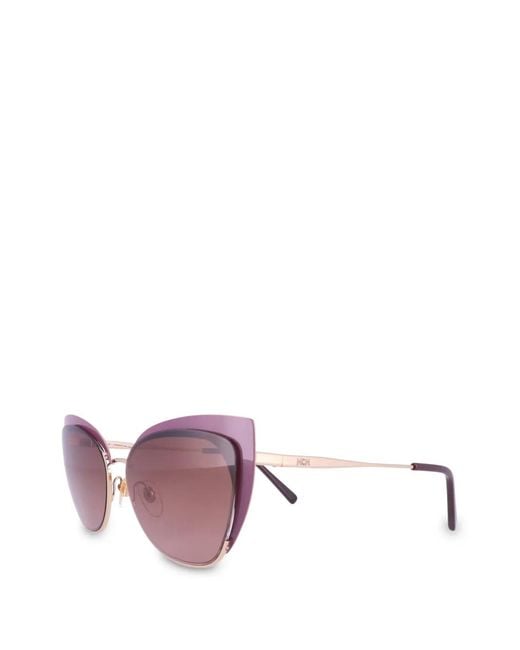 MCM Purple Cat-Eye Sunglasses