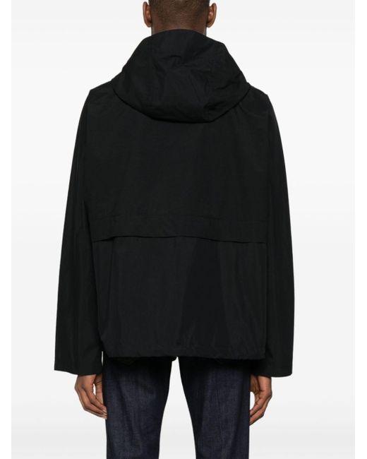 Studio Nicholson Black Zip-up Hooded Jacket for men