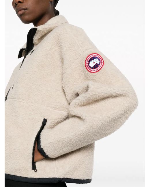 Canada Goose Natural Neutral Simcoe Fleece Jacket