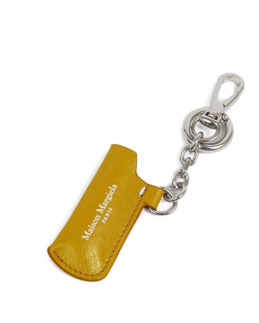 Maison Margiela Metallic Embossed Chain Lighter Case