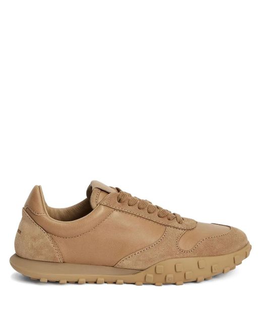 Jil Sander Brown Moon Sneakers