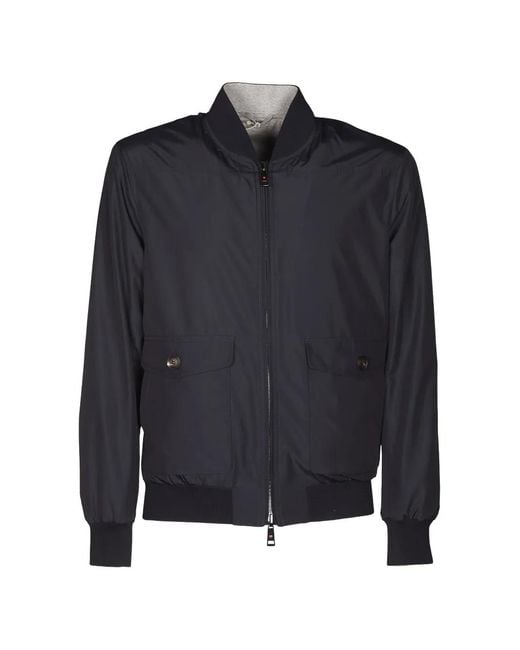 KIRED Blue Button-Pocket Jacket for men