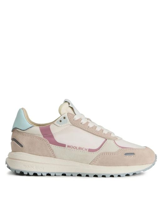 Woolrich White Retro Sneakers