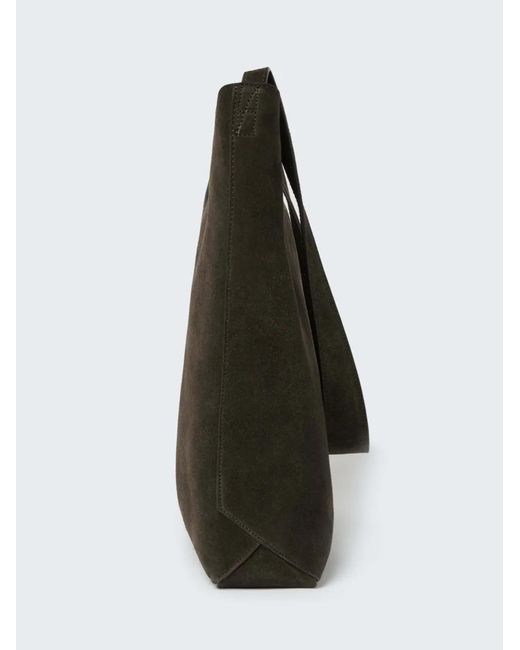 Studio Nicholson Black Hoho Suede Bag