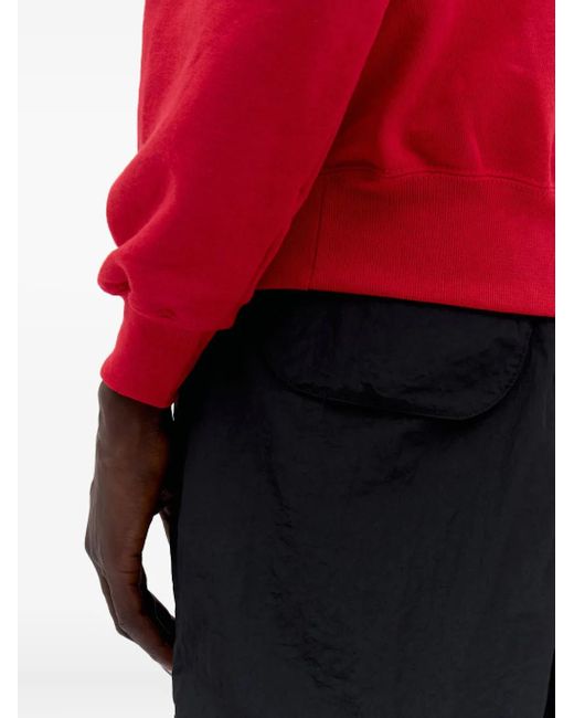 Connie Costas Red Loser Print Hoodie for men