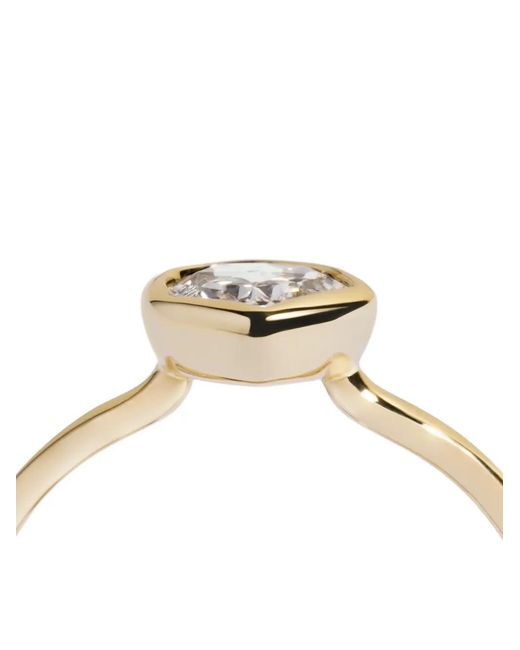 Monica Vinader White Mv Siren Solitaire Diamond Ring
