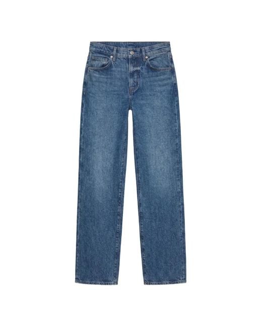 Vaqueros Rectos 90S Val Reformation de color Blue