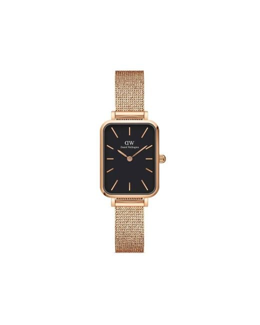 Daniel Wellington Black Quadro Pressed Melrose 20Mm