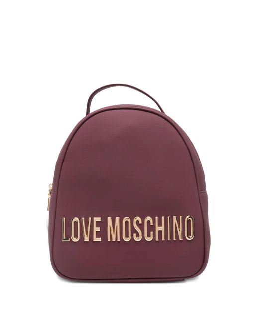 love-moschino-red-Logo-Plaque-  display picture 1