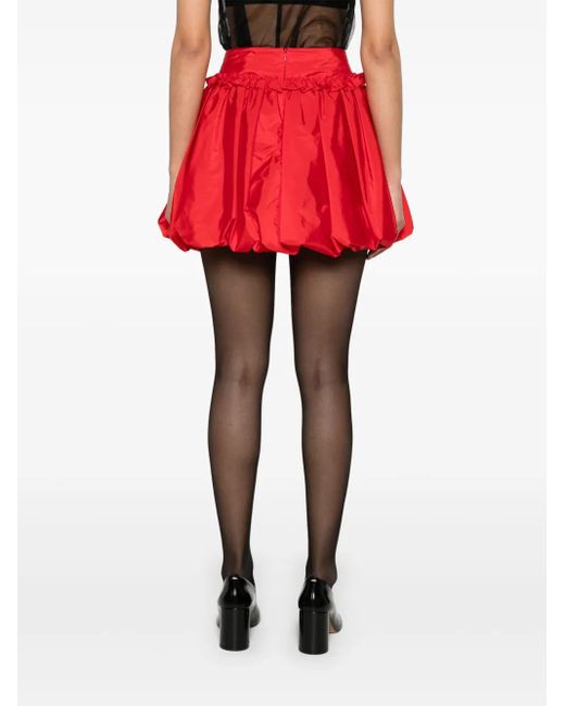 Simone Rocha Gathered-Detail Mini Skirt