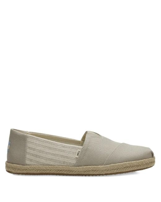 TOMS Gray Rope Espadrilles for men