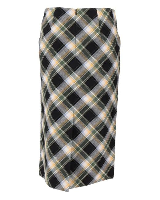 ShuShu/Tong Midi-Rok Met Split in het Gray