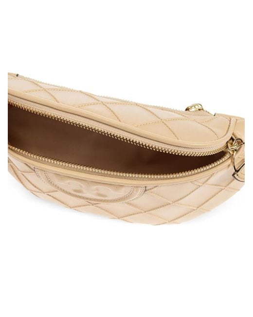 Tory Burch Natural Fleming Soft Belt Bag