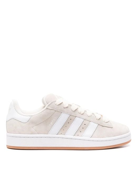 Adidas White Campus 00S Suede Sneakers