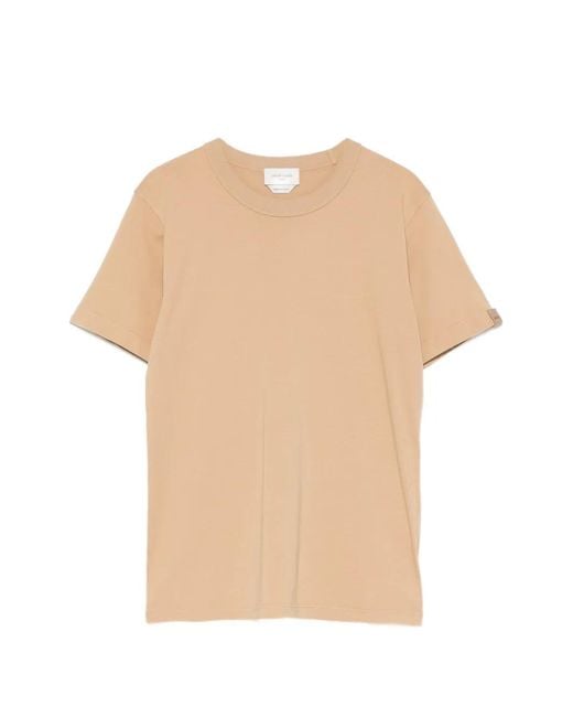 Jacob Cohen Natural Logo-Patch T-Shirt
