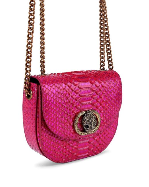 Kurt Geiger Pink Mini Chelsea Umhängetasche