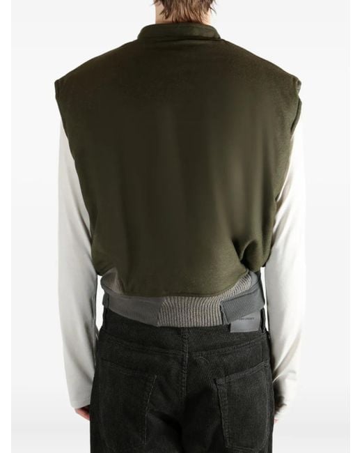 Magliano Green Reißverschluss-Weste mit Klappentasche