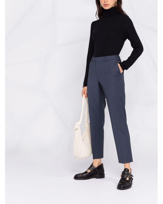 Filippa K Emma Cropped Wool Trousers in 