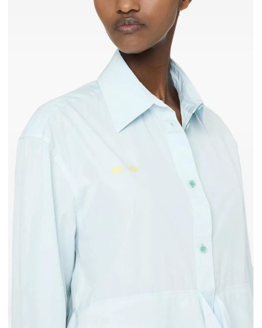 J.W. Anderson ラッフル シャツ Blue