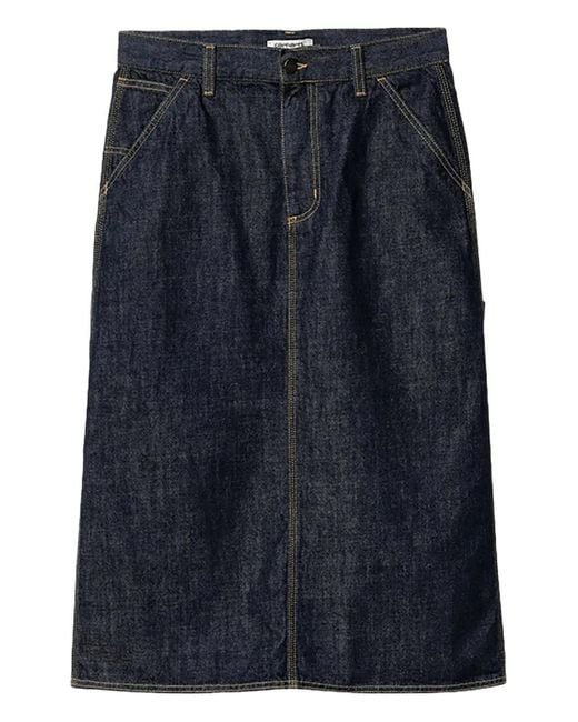 Carhartt Blue W' Denim Skirt