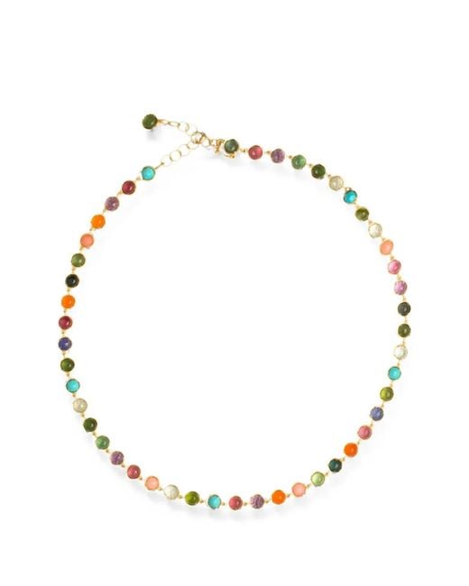 Irene Neuwirth Metallic Multi-Stone Necklace