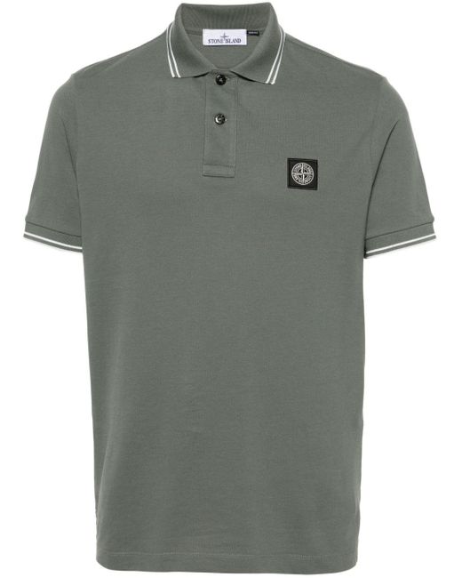 Stone Island Gray T-shirts And Polos for men