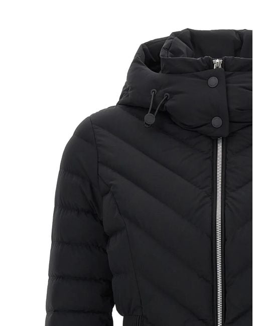 Mackage Black Quilted Hooded Jacket