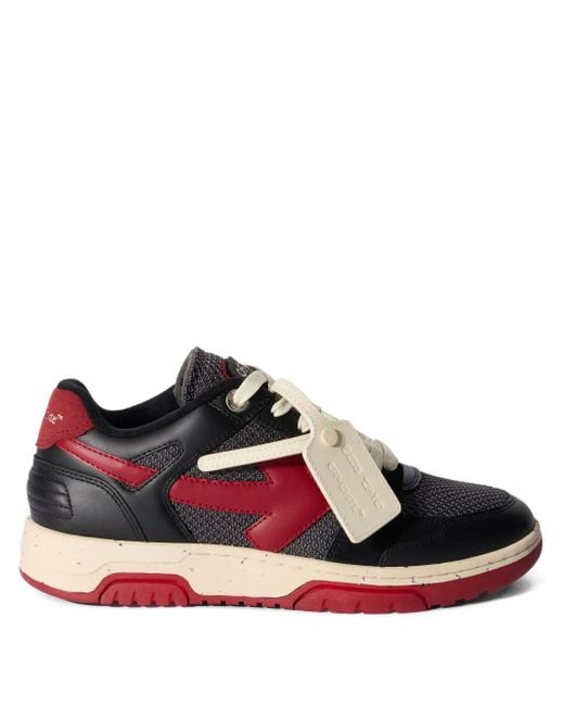 Off-White c/o Virgil Abloh Black Out Of Lace-Up Sneakers for men