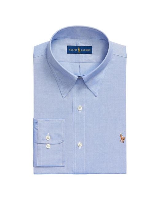Polo Ralph Lauren Blue Chemise Boutonnée À Poche À Rabat for men